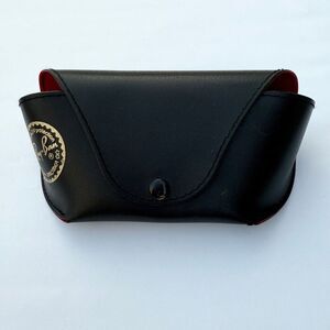 Vintage Ray-Ban Glasses Eyeglasses Sunglasses Case w/ Classic Red Interior